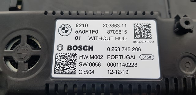 Покажчик струму (амперметр) 62105A0F1F0 BMW