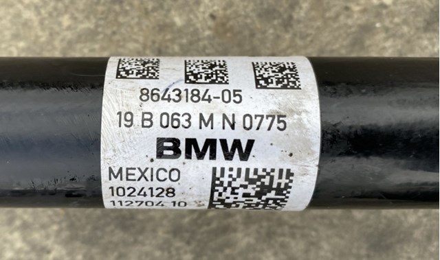 Привід правий 8643184 BMW