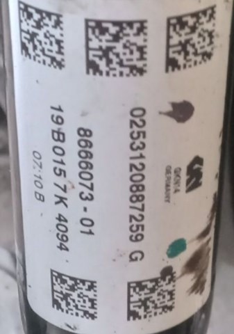 Піввісь задня, ліва 8666073 BMW