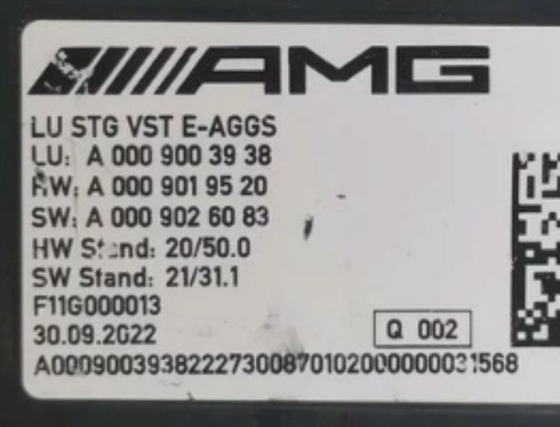 A0009003938 Mercedes