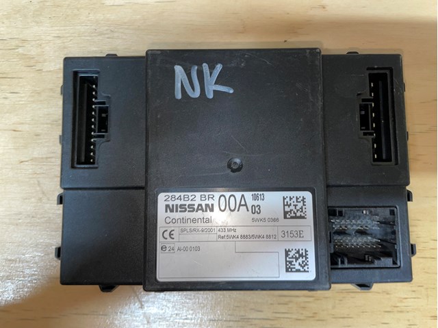 Блок комфорту 284B2BR00A NISSAN