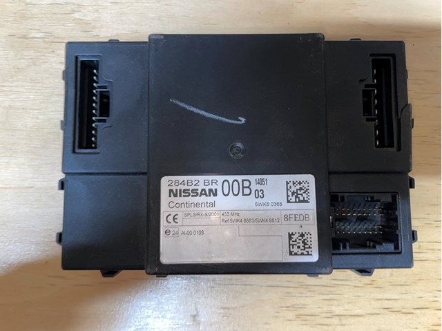 Блок управління комфорту 284B2BR00B NISSAN