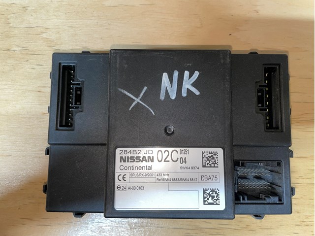 Блок управління комфорту 284B2JD02C NISSAN