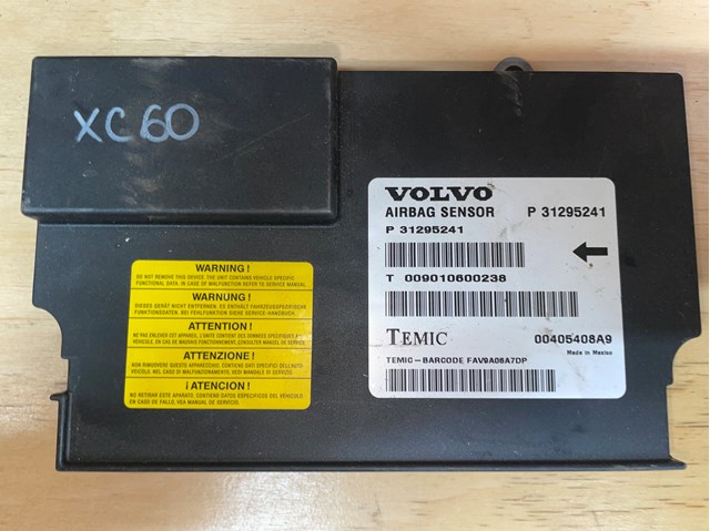 Блок управління airbag 31295241 VOLVO