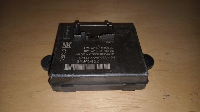 Блок комфорту задніх дверей 31343482 VOLVO