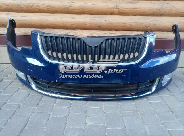 Решітка переднього бампера, центральна 3T0853677A VAG