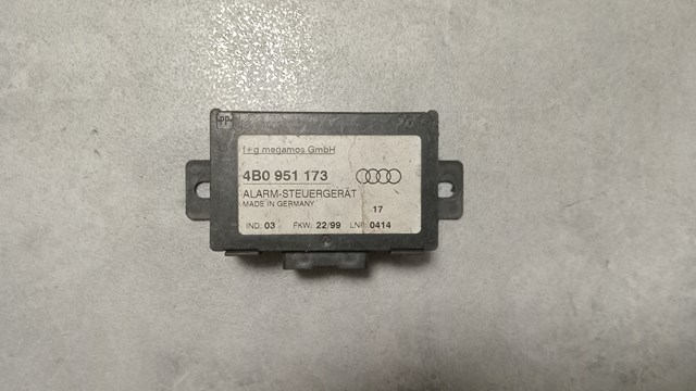 Блок управління сигналізатора руху 4B0951173 VAG
