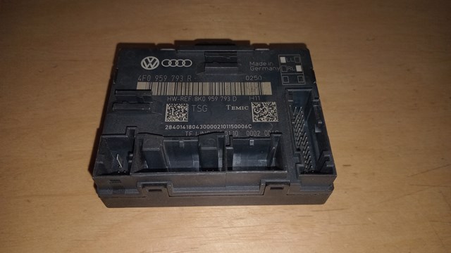 Блок комфорту передніх дверей 4F0959793R VAG