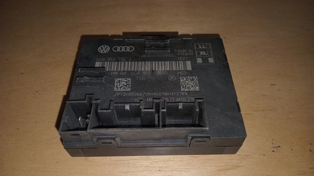 Блок комфорту задніх дверей 4G8959795J VAG