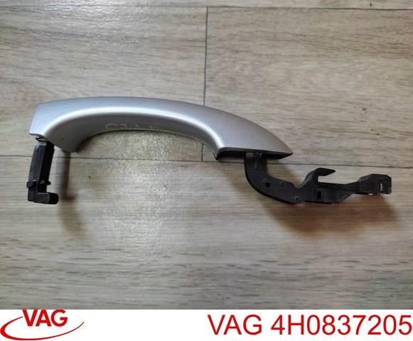 Ручка дверей лівих, зовнішня, перед/зад 4H0837205 VAG