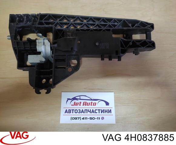 Тримач зовнішньої ручки дверей, задніх лівих 4H0837885 VAG