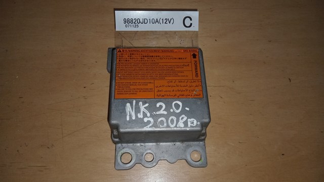 Модуль-процесор управління подушки безпеки 98820JD10A NISSAN