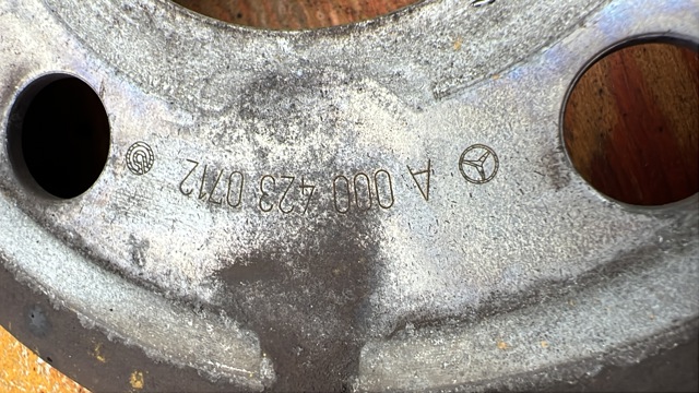 Дискові гальма A0004230712 MERCEDES