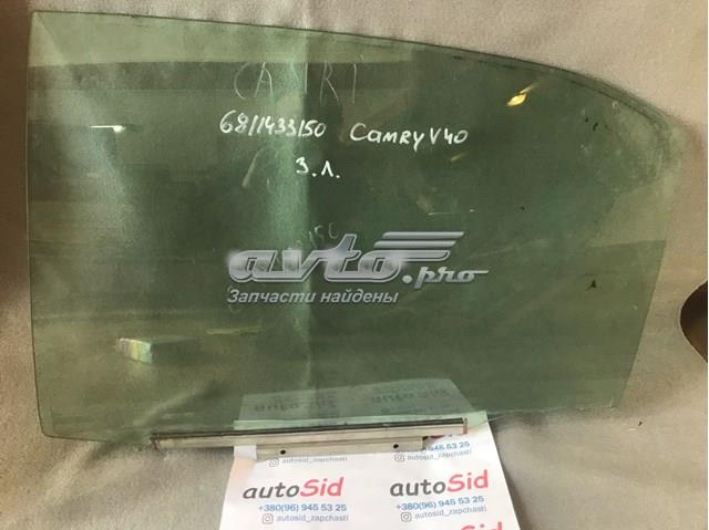 Скло задніх дверей, лівих 6811433150 TOYOTA