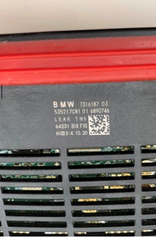 Модуль керування (ЕБУ) світлом фар 63117316187 BMW