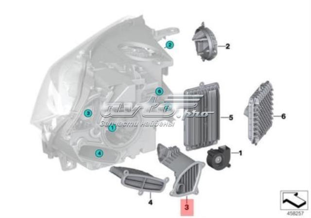 Модуль управління світлом фар 63117442780 BMW