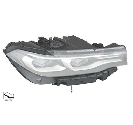 Права блок фара 63117933322 BMW