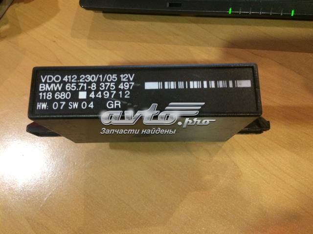 Блок керування круїз-контролем 65718375497 BMW