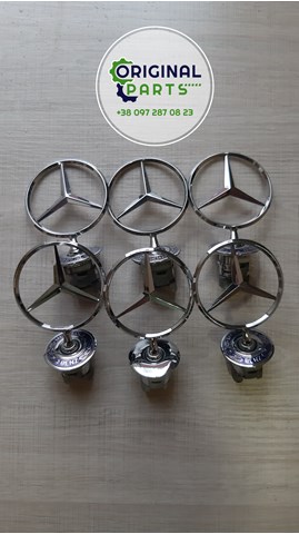 Фірмовий значок капота 2108800186 MERCEDES