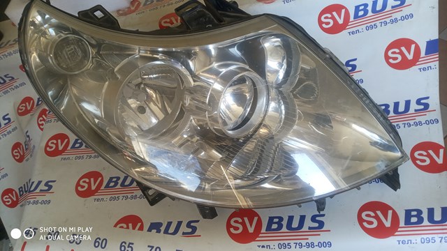 Права блок фара 1340663080 PEUGEOT