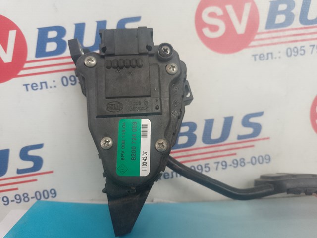 Педаль газу (акселератора) 8200724059 RENAULT