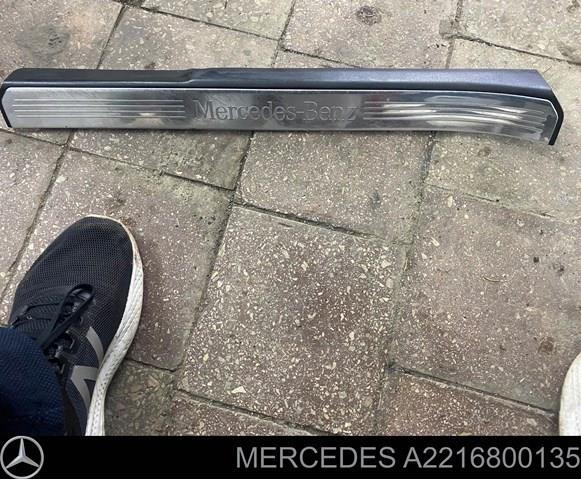 Облицювання порогу внутрішня, передня ліва A2216800135 MERCEDES