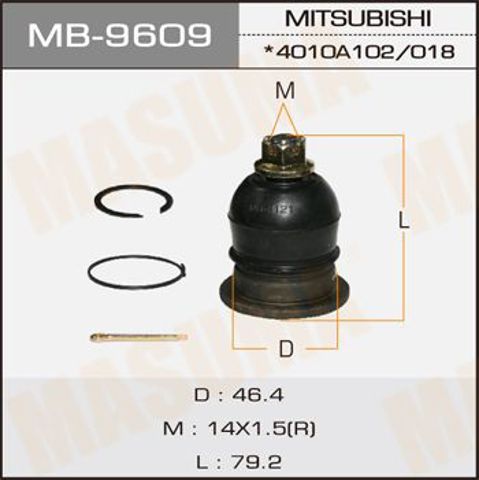 Кульова опора, верхня MB9609 MASUMA