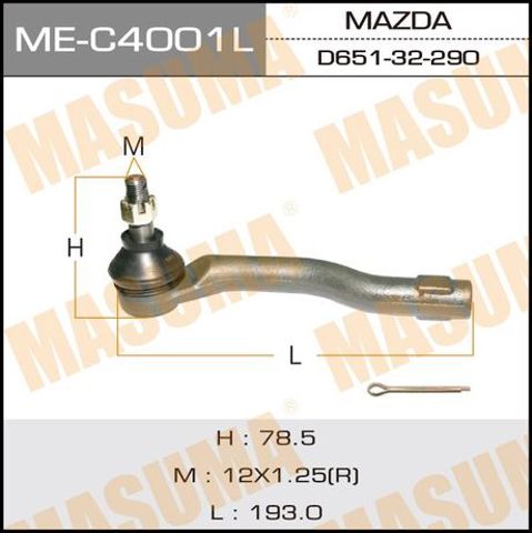Рульовий наконечник MEC4001L MASUMA