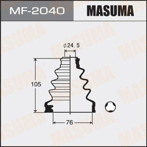 Пильник гранати внутрішній, передній півосі MF2040 MASUMA