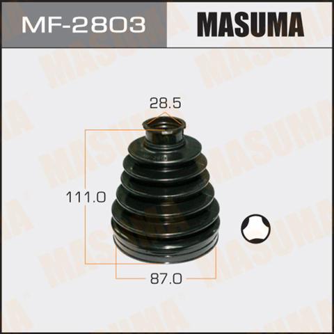 Пильник ШРКШ внутрішній, передній півосі MF2803 MASUMA