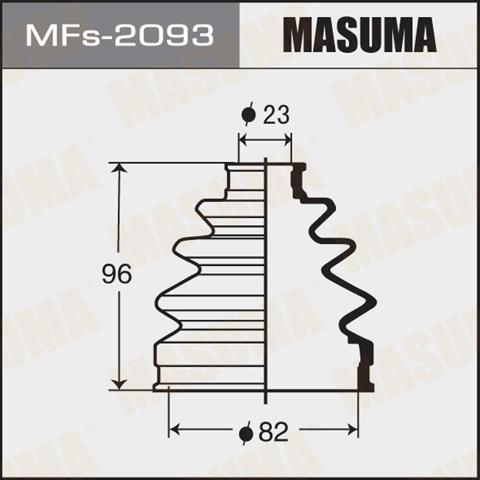 Пильник шарніра приводу MFS2093 MASUMA