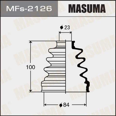 Пильник ШРКШ внутрішній, передній півосі MFS2126 MASUMA