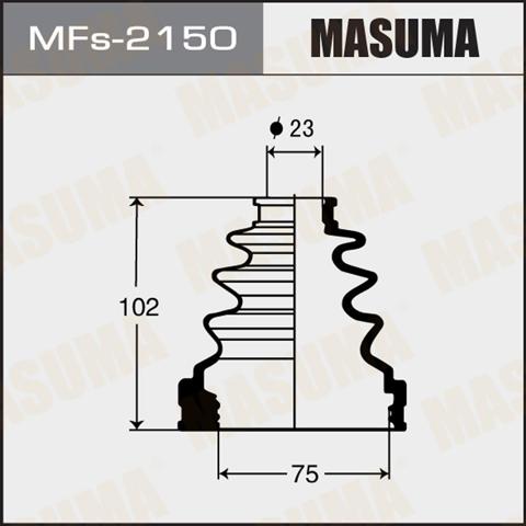 Пильник ШРУСа зовнішній, передній піввісі MFS2150 MASUMA