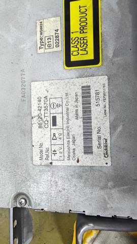 Ейрбег захисту колін нижня 7390042010B0 TOYOTA