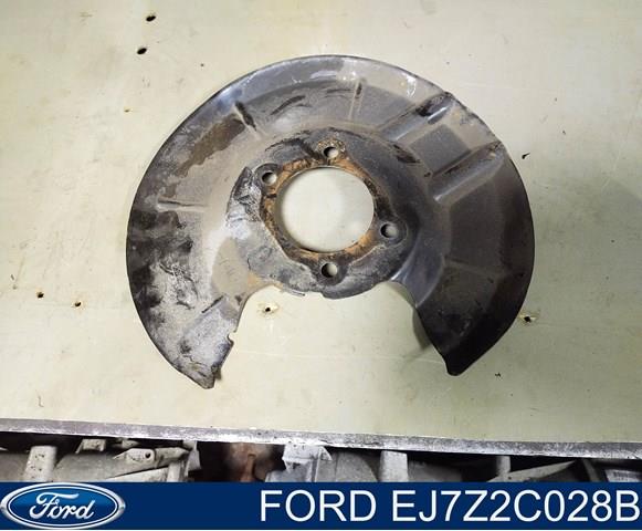 Захист гальмівного диска заднього, лівий EJ7Z2C028B FORD