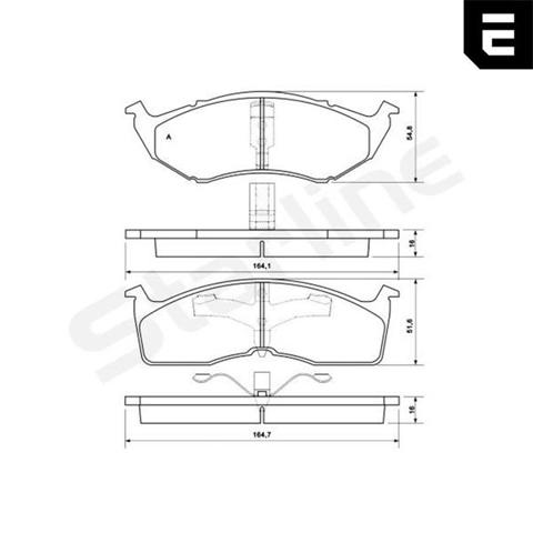 Дискові гальма BDS349 STARLINE