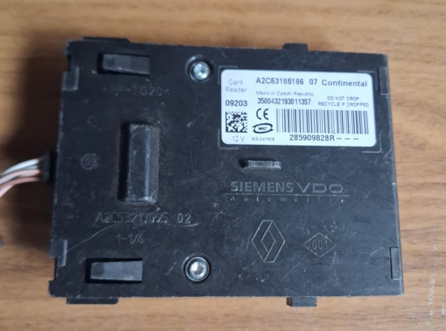 Замок запалювання 285909828R RENAULT