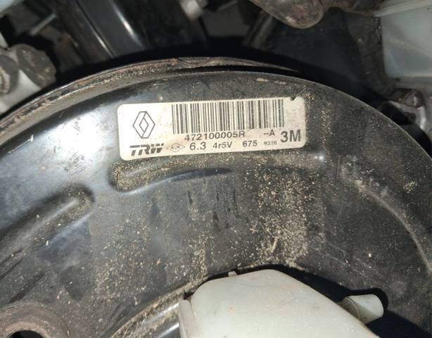 Вакуумний підсилювач гальм 472100005R RENAULT