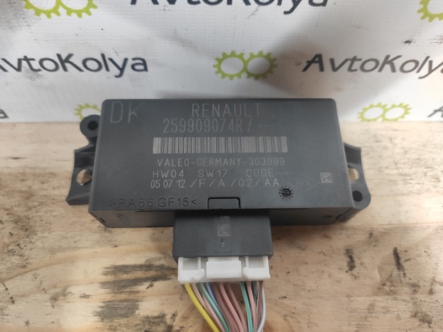 Модуль (блок ЕБУ) управління парктроніком 259909074R RENAULT