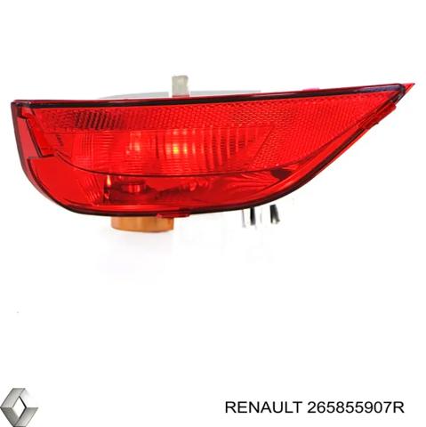Протівотуманнка задня, ліва 265855907R RENAULT