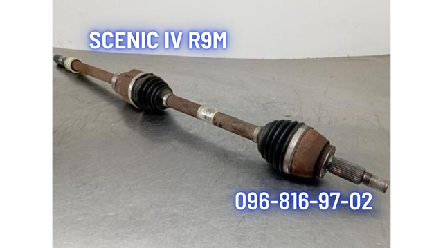Піввісь передня, права 391006307R RENAULT