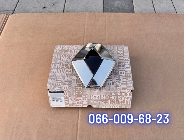 Фірмовий значок решітки радіатора 628908106R RENAULT
