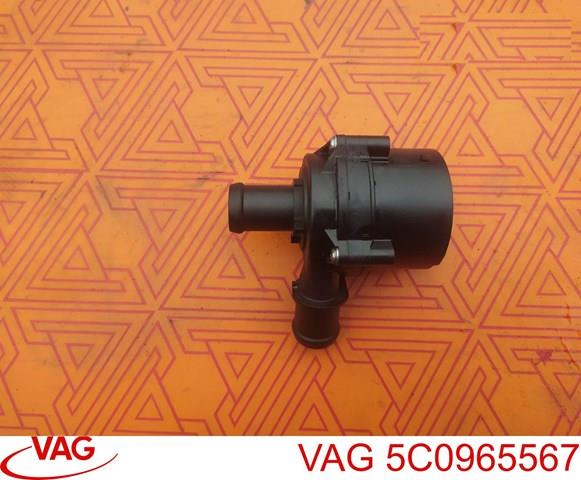 Помпа водяна, додатковий електричний 5C0965567 VAG