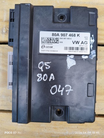 Прилади й апаратура діагностики 80A907468K VAG