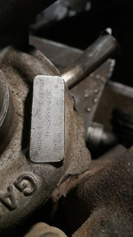 Турбонаддув 3S7Q6K682AF FORD