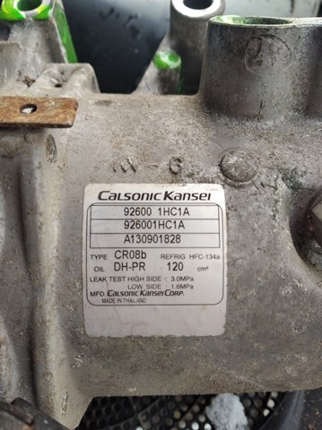 Компресор кондиціонера 926001HC1A NISSAN