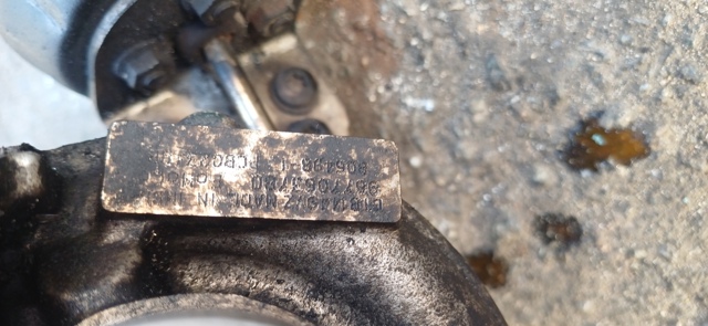 Турбокомпресор 9677063780 FORD