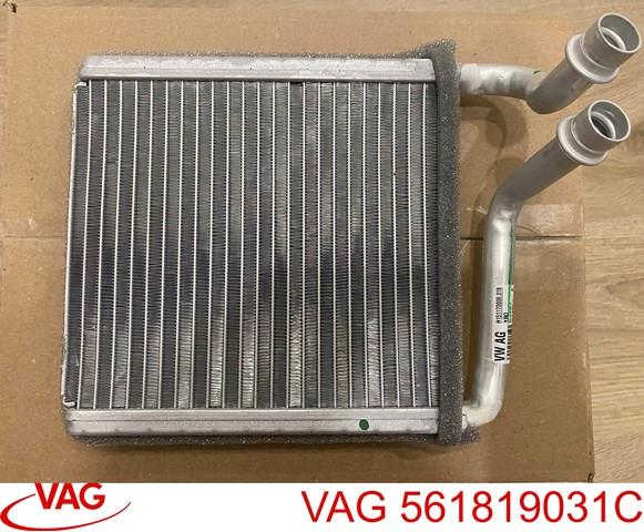Радіатор пічки (обігрівача) 561819031C VAG