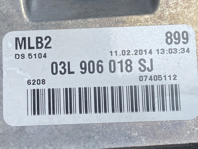 Блок електронного управління 03L906018SJ VAG