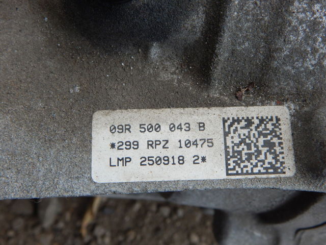 Редуктор заднього моста 09R500043B VAG